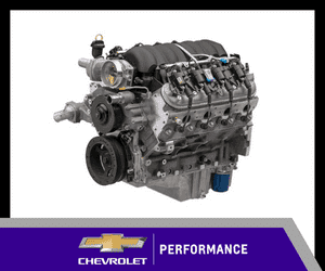 High-performance Chevrolet engine showcasing advanced engineering and design features, ideal for automotive enthusiasts and racers.