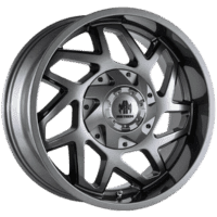 Glossy black alloy wheel with a modern design featuring multiple spokes and a central logo, ideal for enhancing vehicle aesthetics and performance.